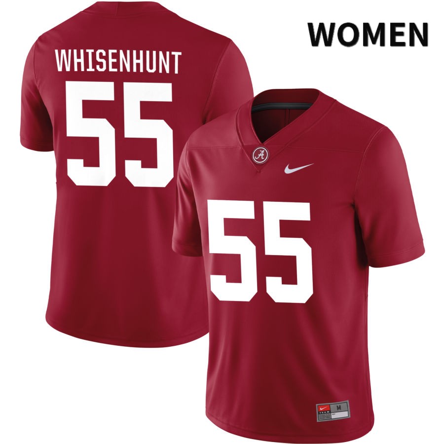Alabama Crimson Tide Women's Bennett Whisenhunt #55 NIL Crimson 2022 NCAA Authentic Stitched College Football Jersey SP16Y22OZ